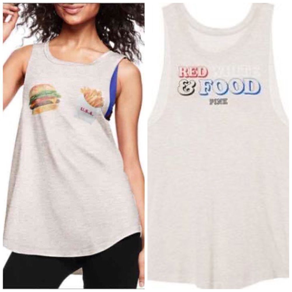VS Pink 4th of July Tank